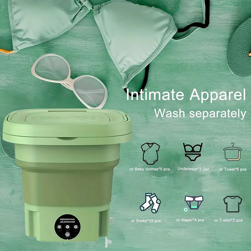 WhipWasher - The Portable Washer & Dryer Green