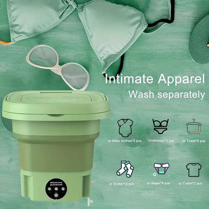 WhipWasher - The Portable Washer & Dryer Green