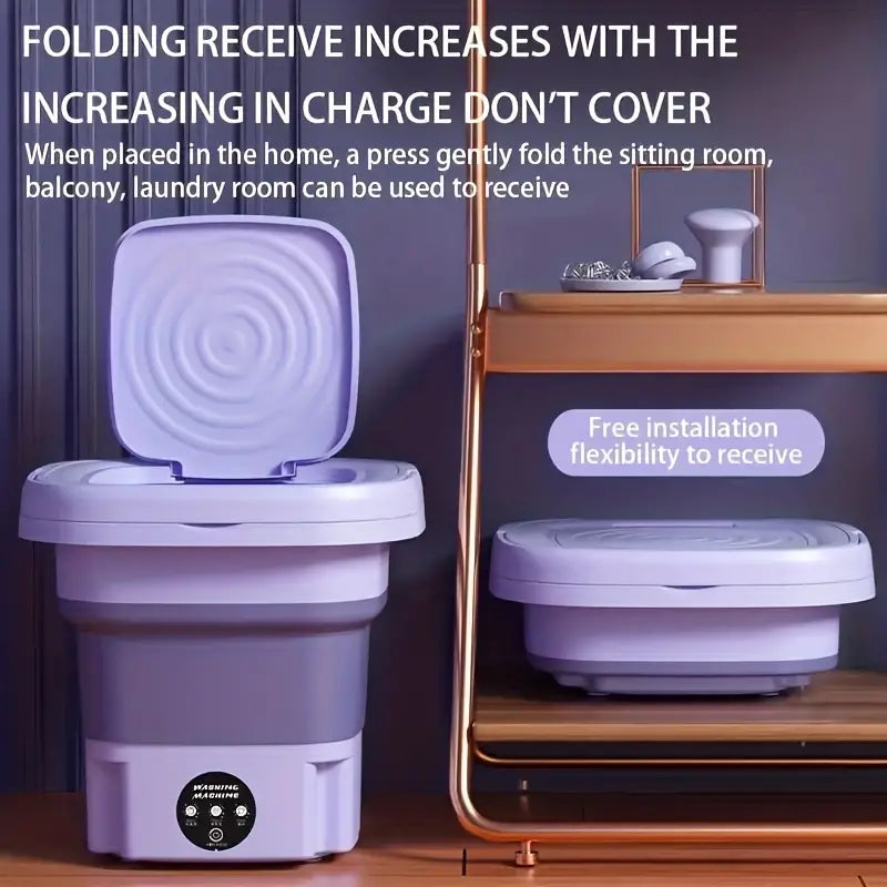 WhipWasher - The Portable Washer & Dryer Purple